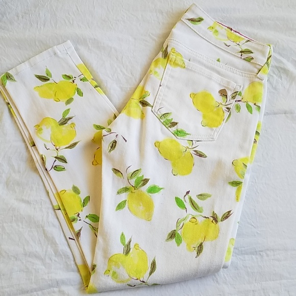 Kate Spade Lemon Jeans - Picture 2 of 8
